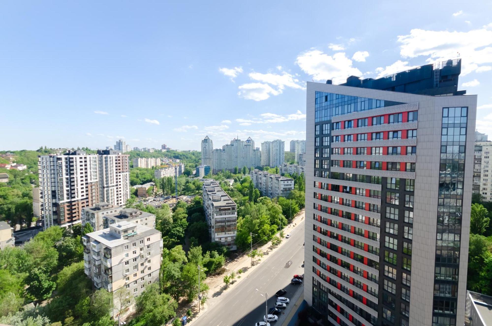 Petrovdom Apartments 199A-199B In Rc Kvartet, 16Г Vasyl Lypkivskyi Street كييف المظهر الخارجي الصورة